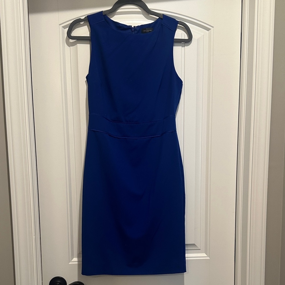 The Limited Royal Blue Midi Dress